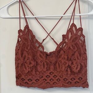 Free People Women's Adella Bralette- Copper